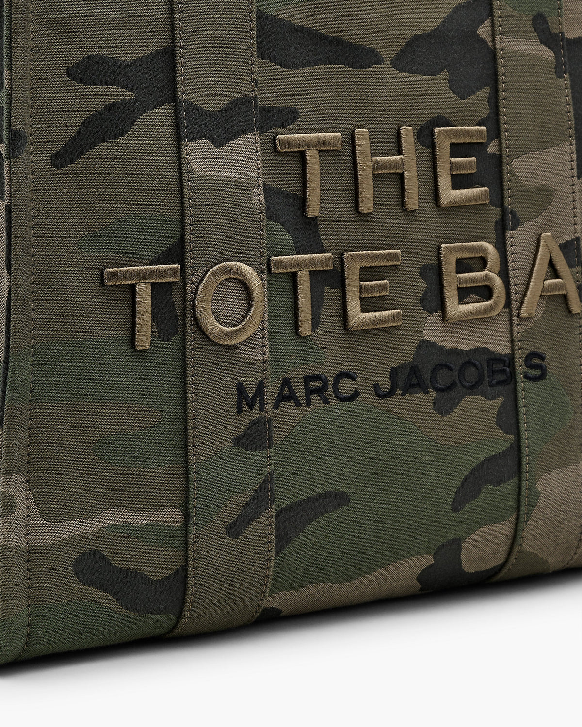 Marc Jacobs The Camo Jacquard Large Tote Bag-Camo Multi