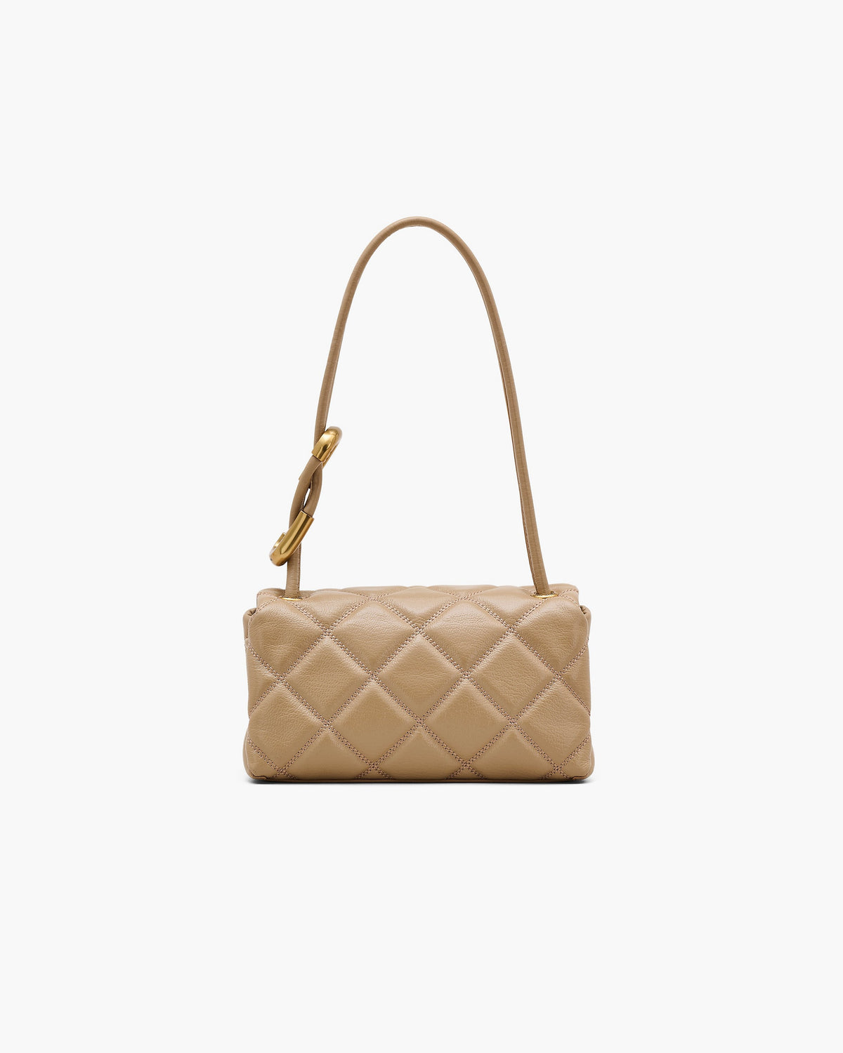 Marc Jacobs The Quilted Mini Dual Shoulder Bag - Camel