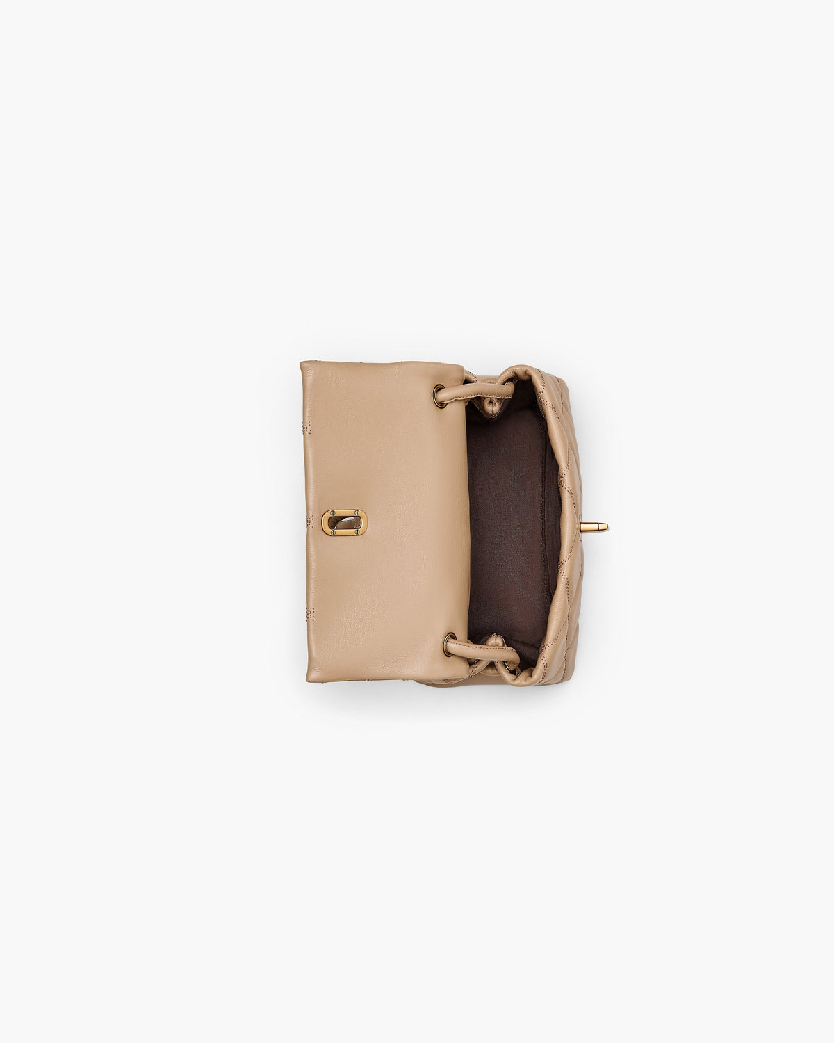 Marc Jacobs The Quilted Mini Dual Shoulder Bag - Camel