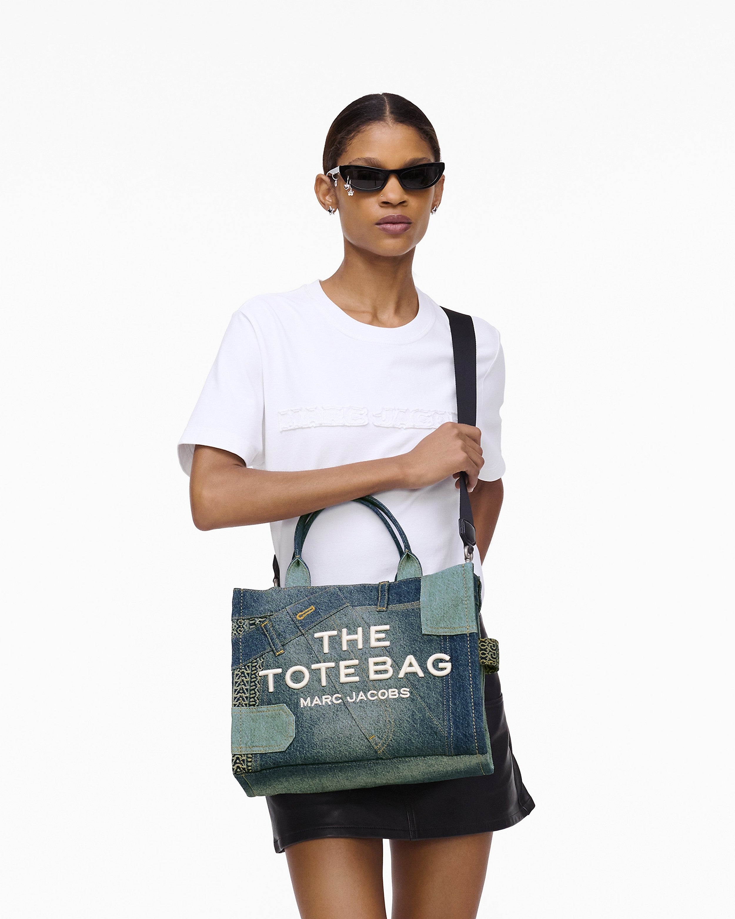 Marc Jacobs The Deconstructed Denim Medium Tote Bag
