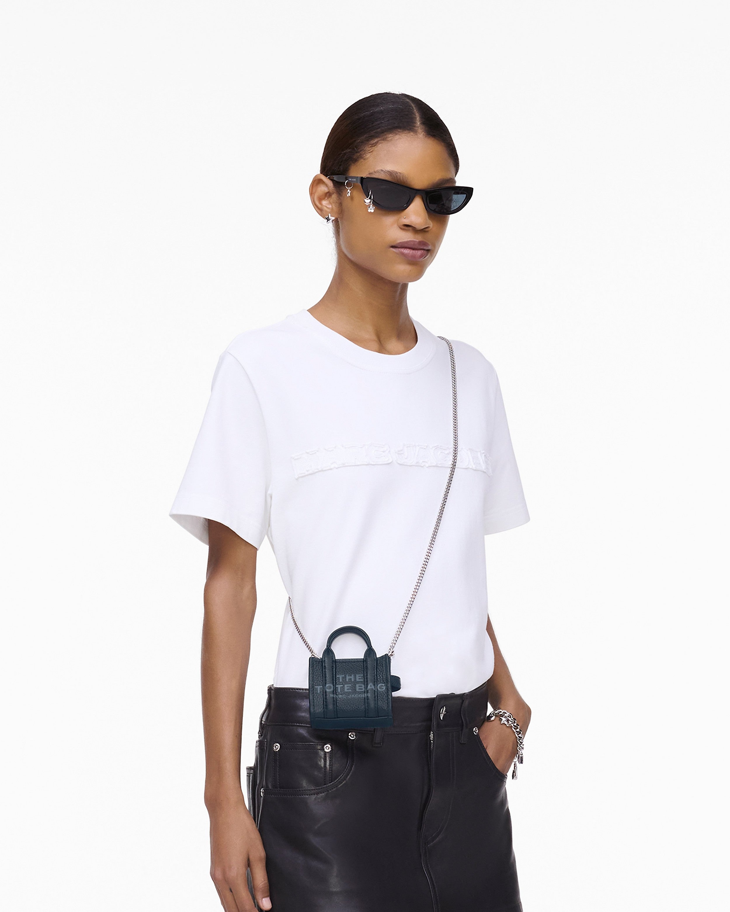 Marc Jacobs The Nano Tote Crossbody - Blue Sea