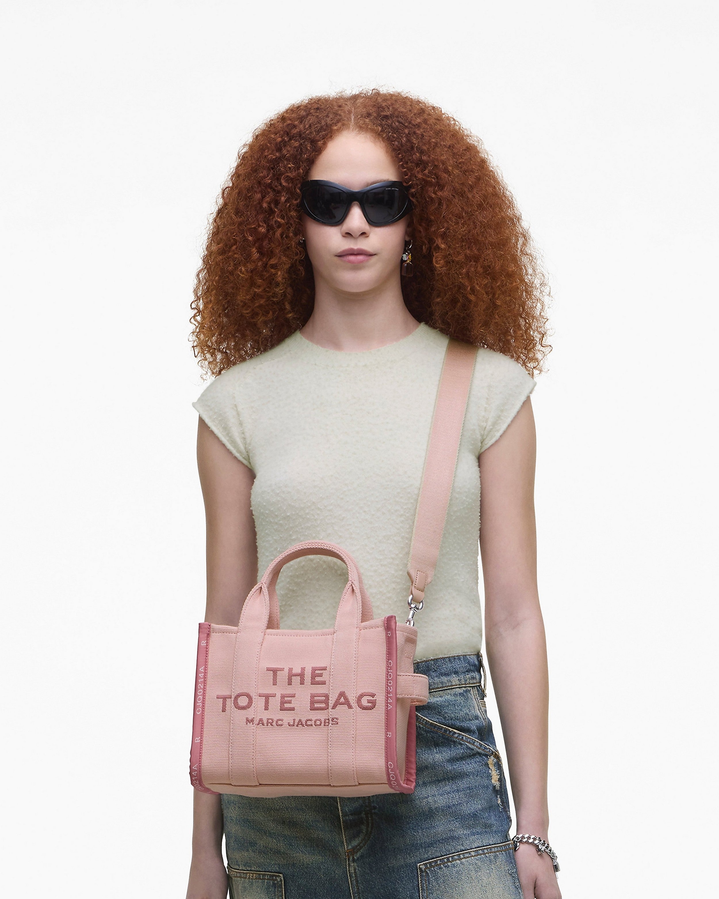 Marc Jacobs The Jacquard Small Tote Bag - Rose
