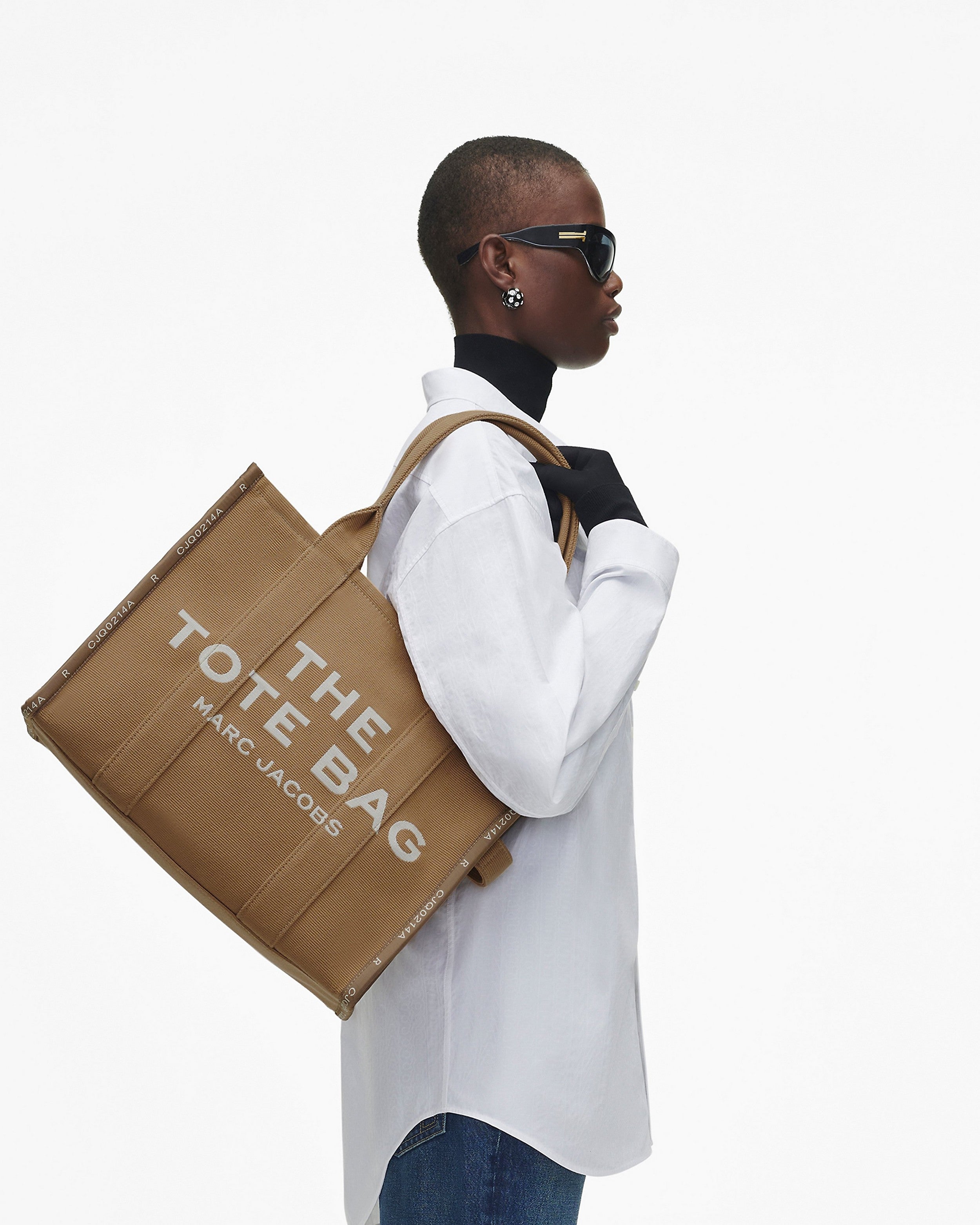 Marc Jacobs The Jacquard Large Tote Bag - Camel