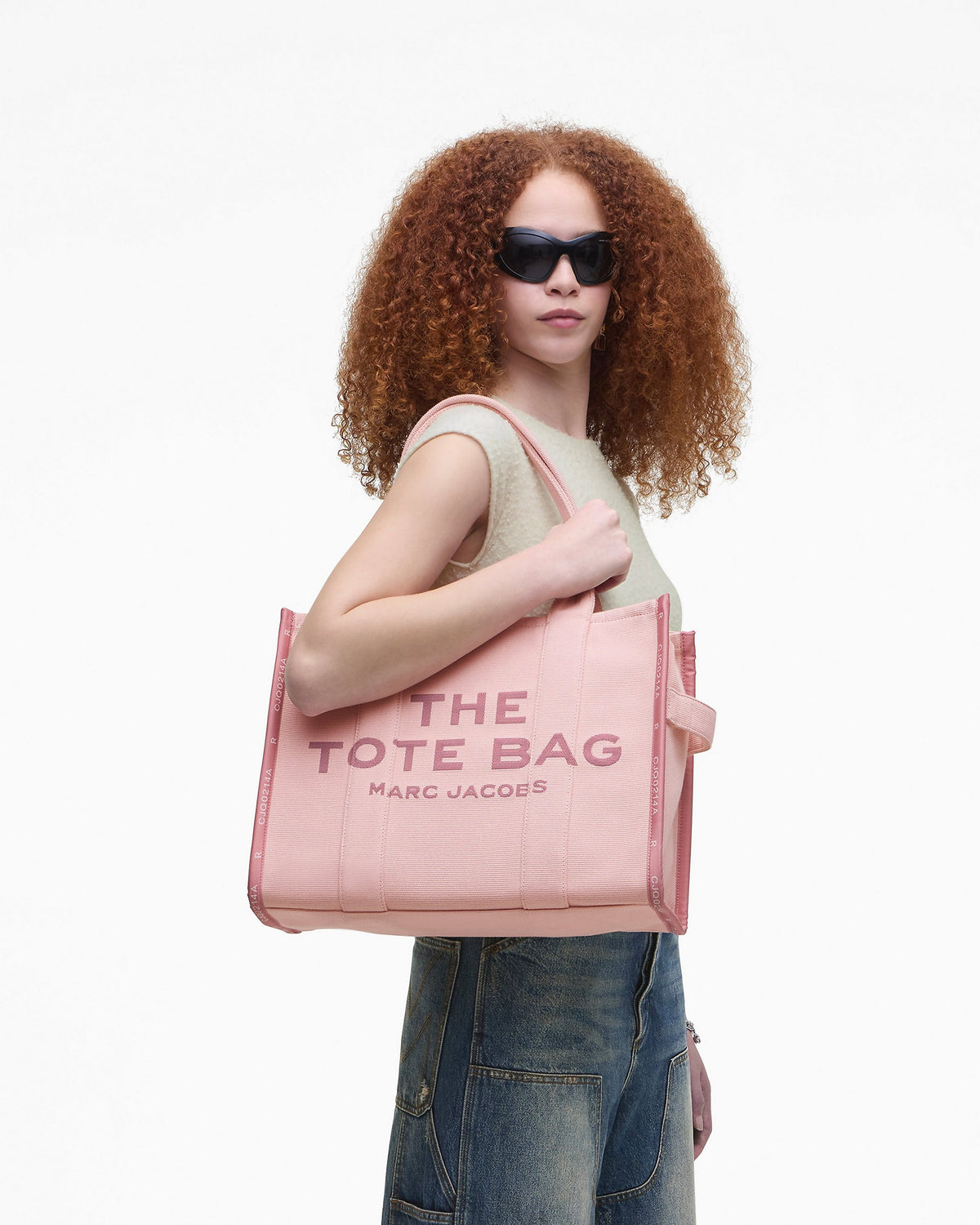 Marc Jacobs The Jacquard Large Tote Bag - Rose