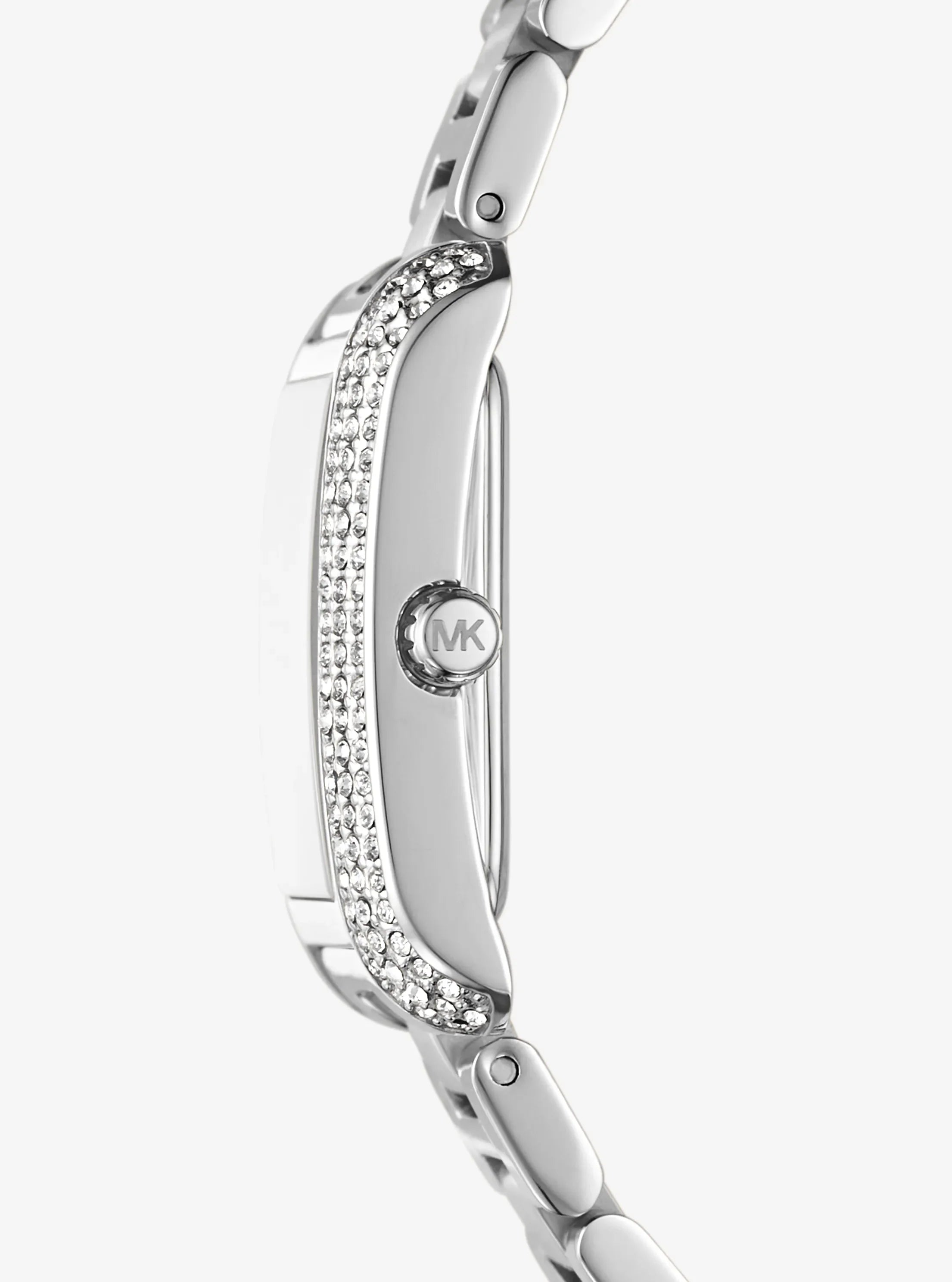 Michael Kors Petite Emery Silver-Tone Watch and Jewelry Gift Set MK4839SET-SILVER