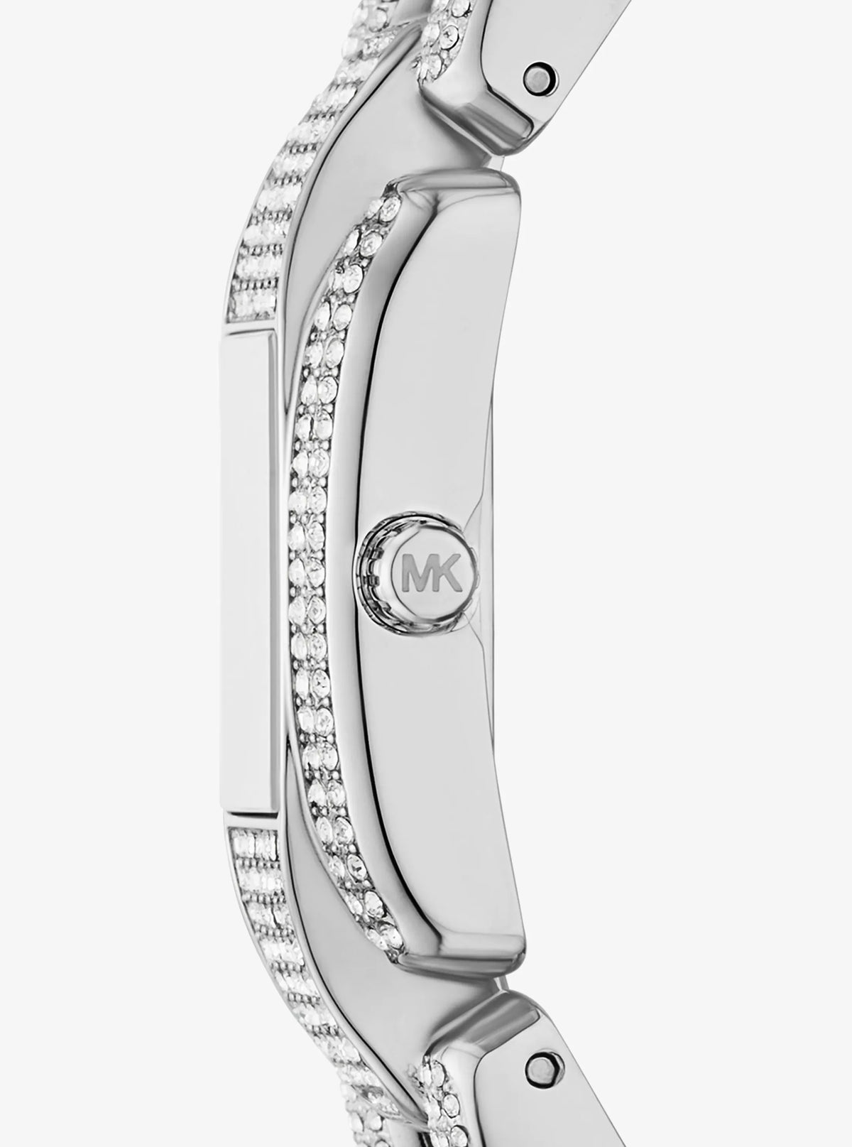 Michael Kors Mini Hally Pavé Silver-Tone Watch-MK4922