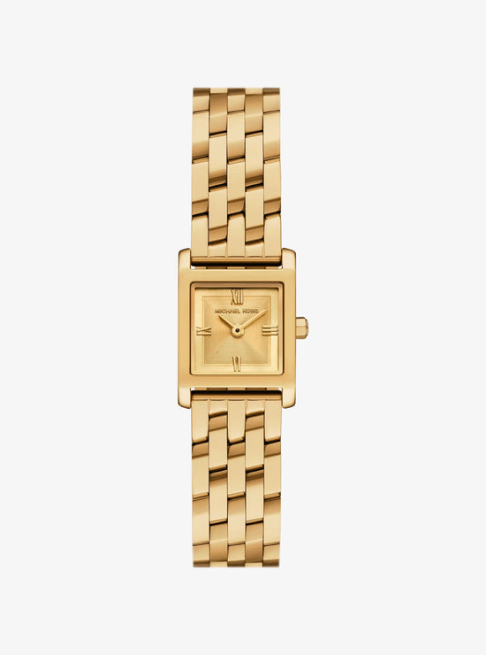 Michael Kors  Micro Georgie Gold-Tone Watch- MK4931