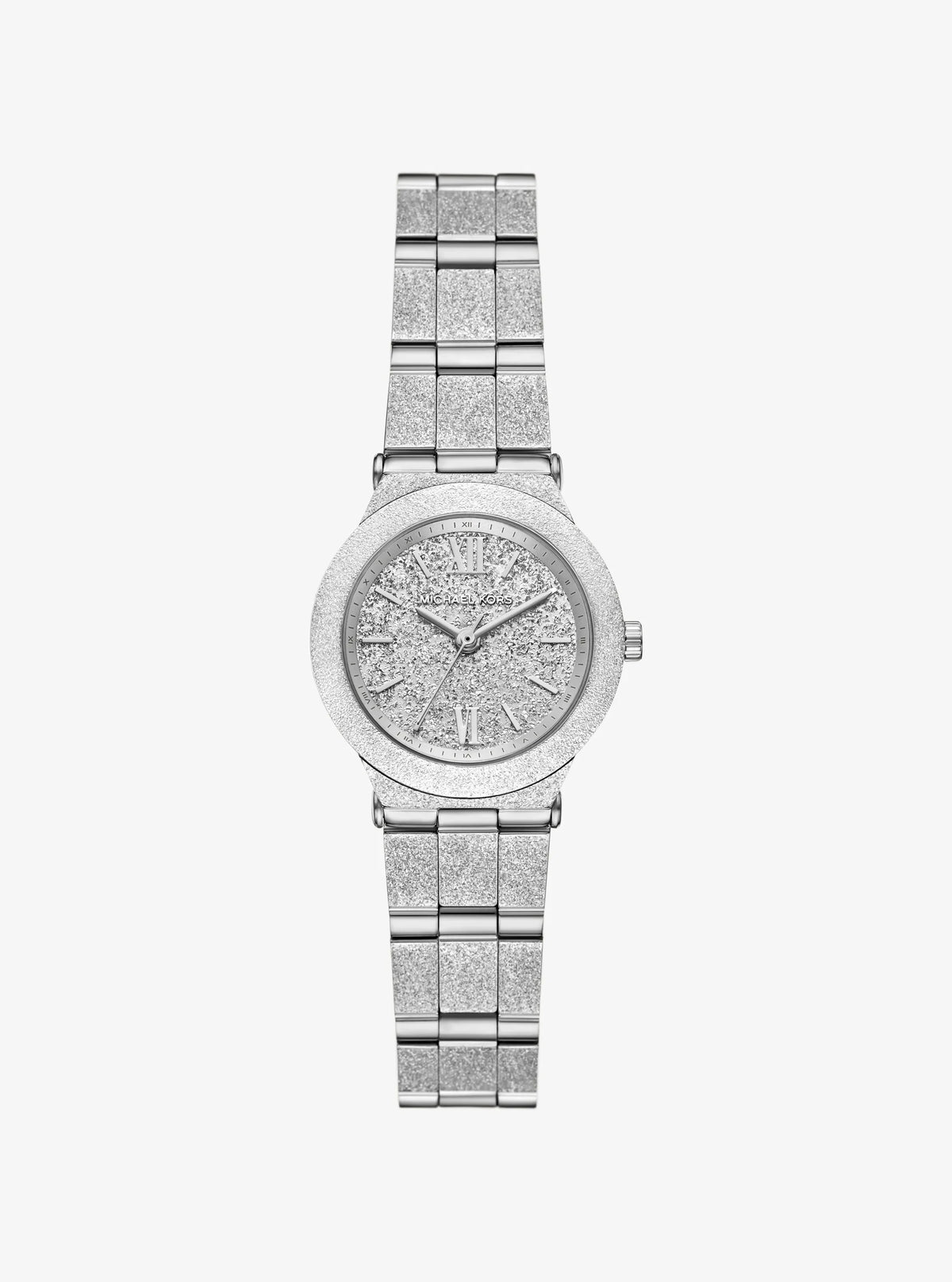 Michael Kors Petite Billie Frosted Silver Tone Watch - MK7555