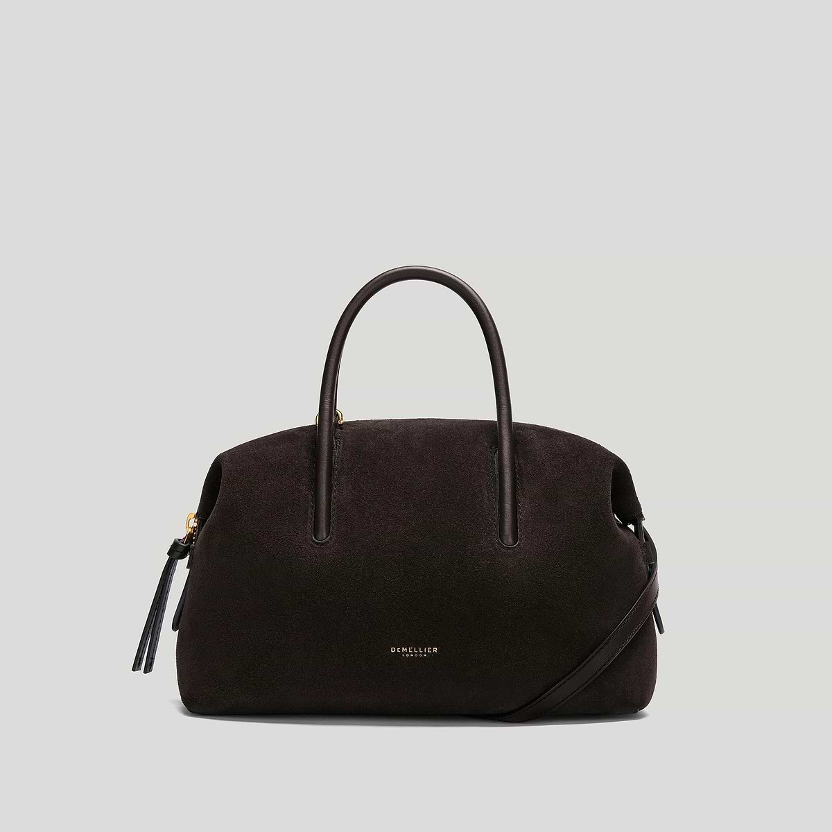 DeMellier The Small Stockholm-Dark Chocolate Suede