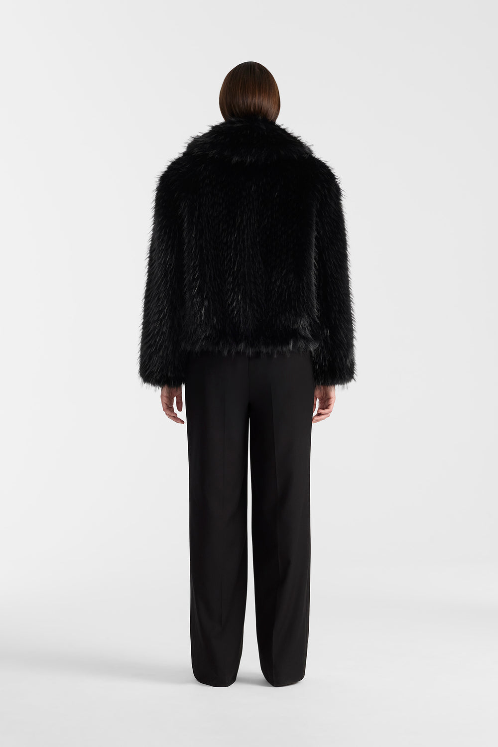 Mackage NANNY Faux-fur jacket-Black