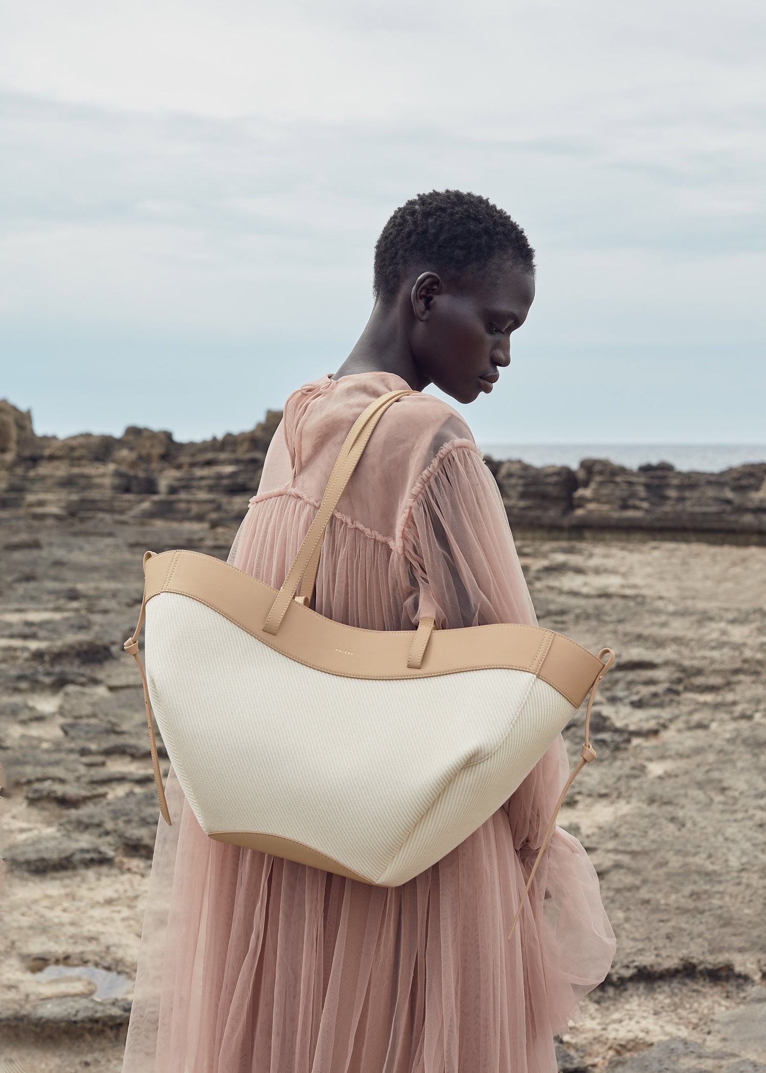 Polène Cyme EDITION BEIGE CANVAS