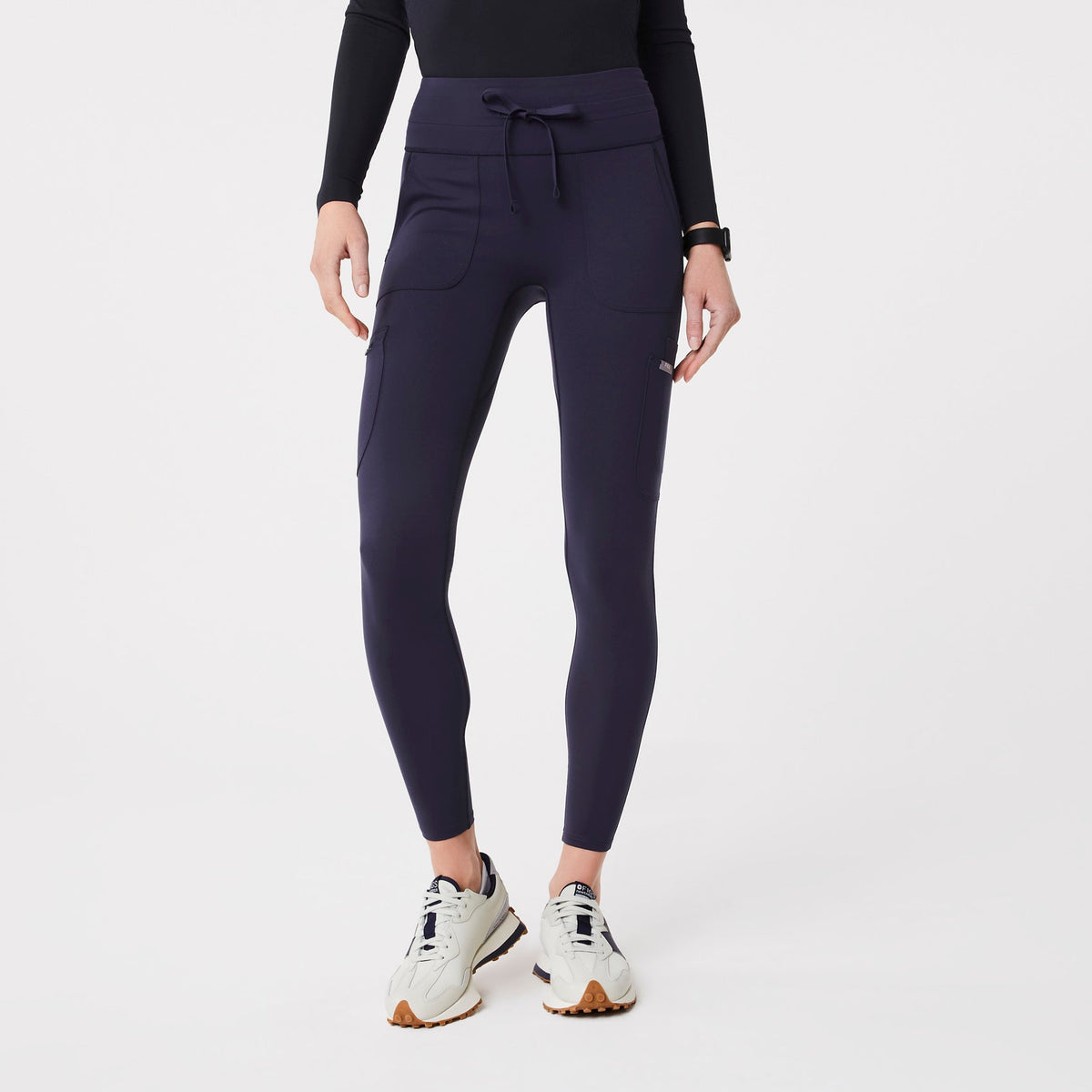 FIGS High Waisted Seville ScrubLegging™-Navy