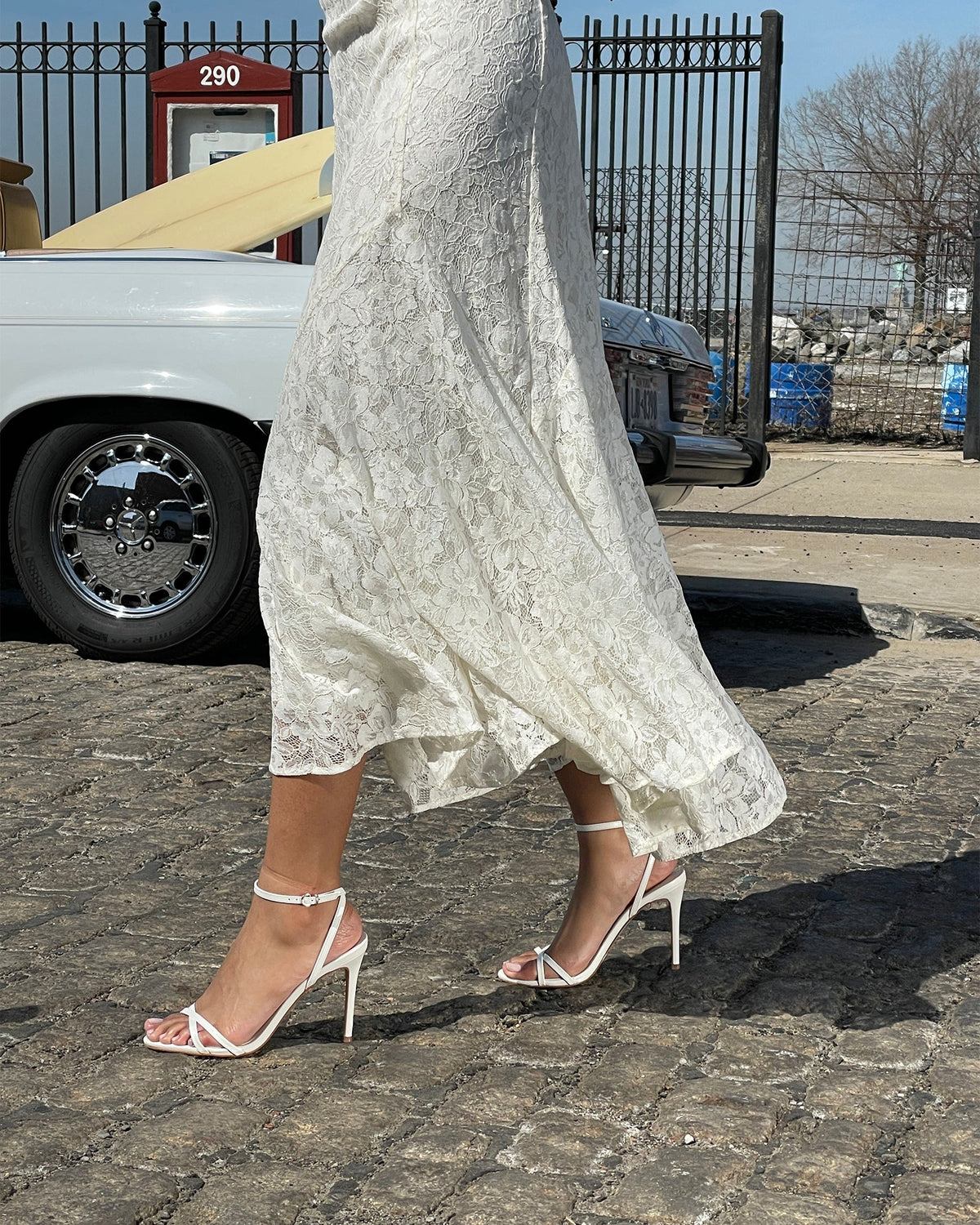 STEVE MADDEN Jypsey - White Leather