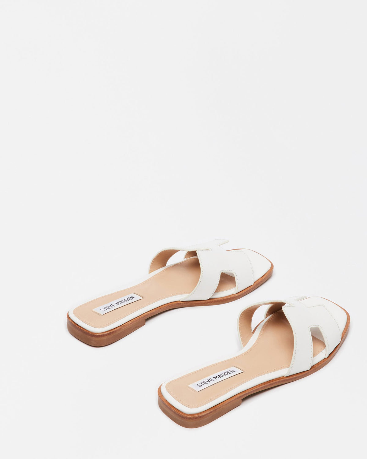 Steve Madden Hadyn White Leather
