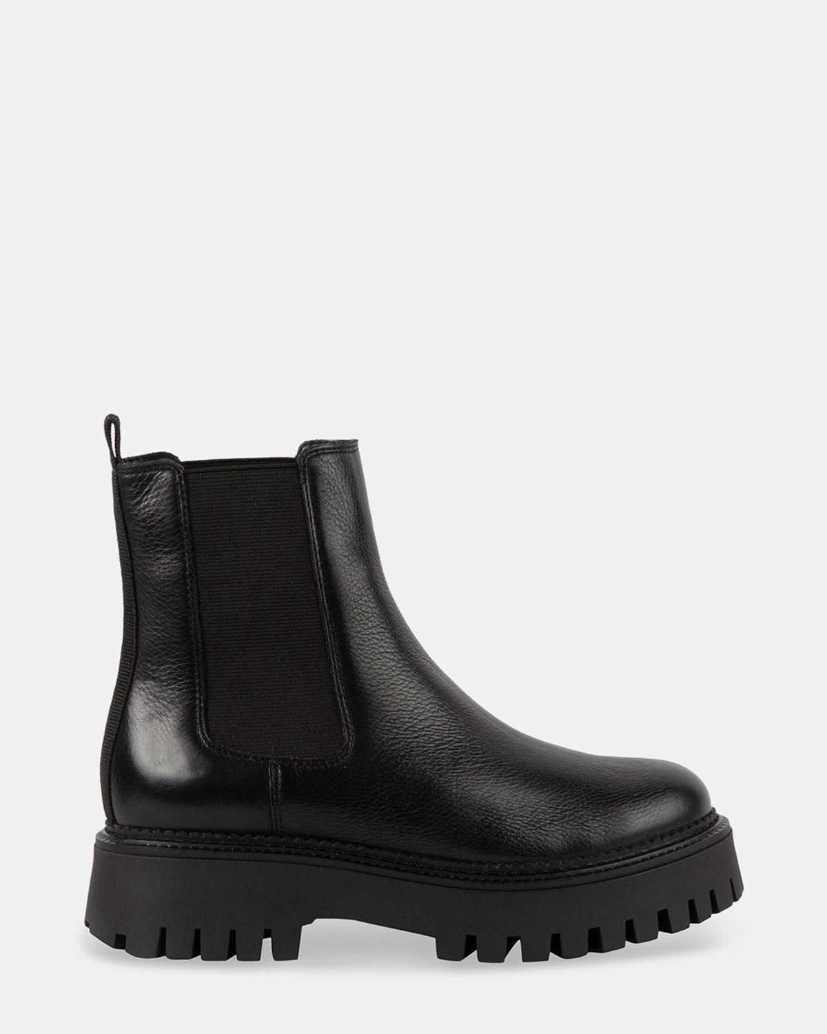 Steve Madden Amie Black Leather