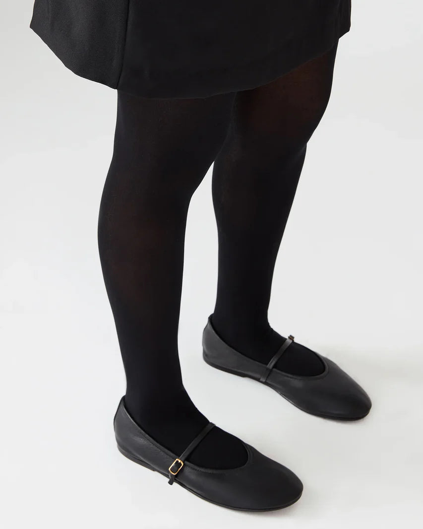 Steve Madden Besette Black Leather  -   BLACK LEATHER