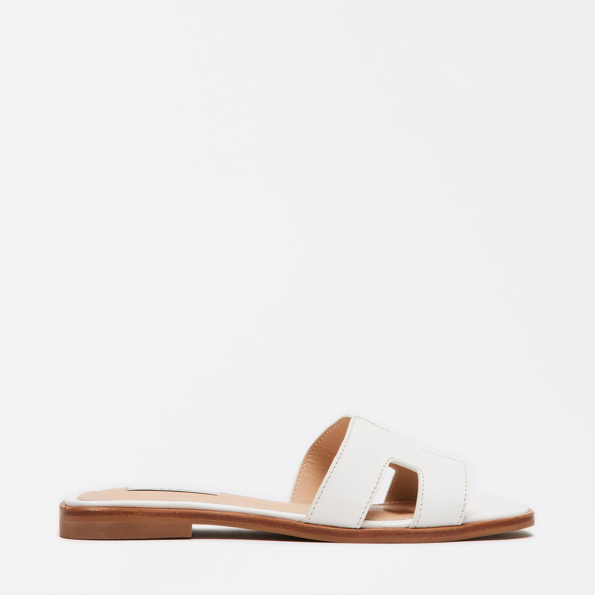 Steve Madden Hadyn White Leather