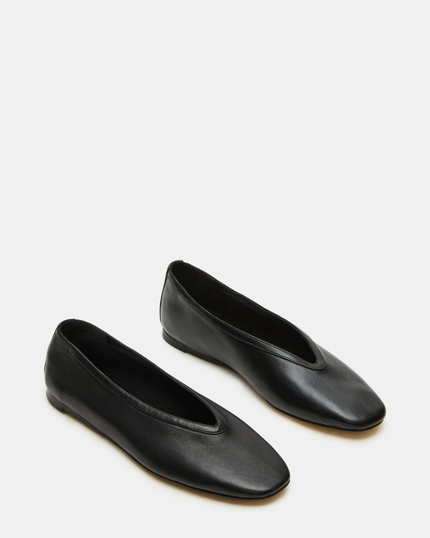 Steve Madden Leni Black Leather