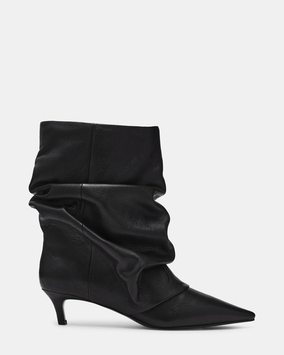 Steve Madden Lennox Black Leather