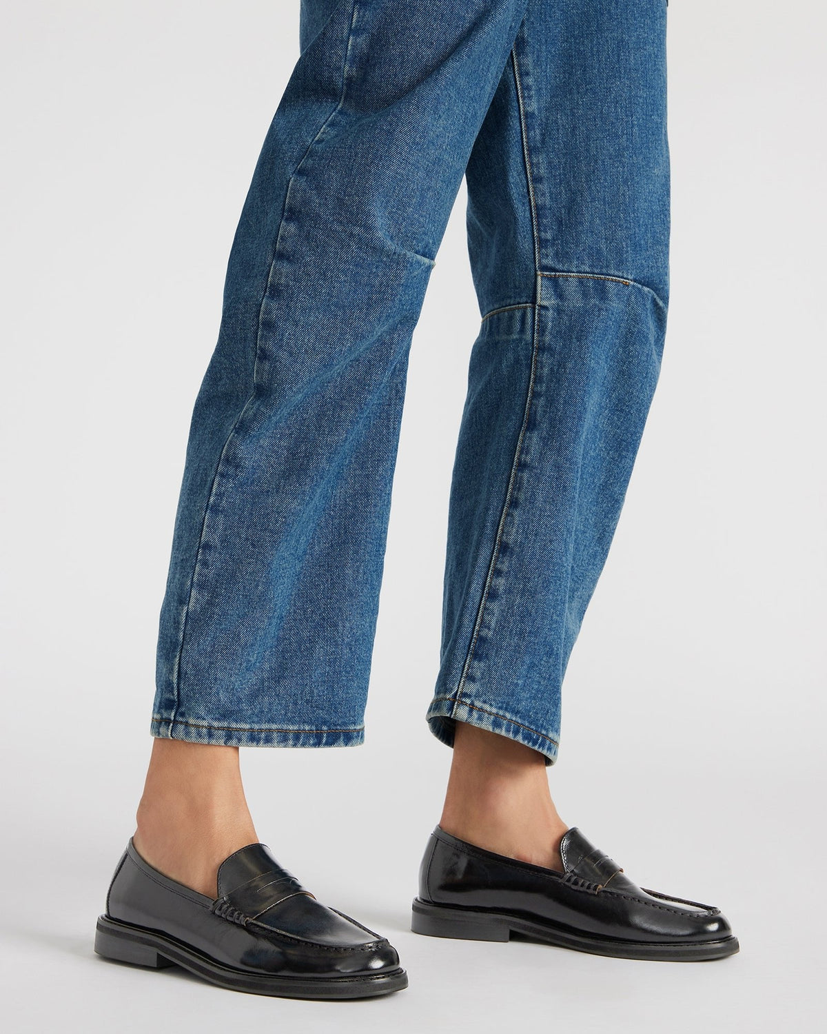 Steve Madden Madison - Black Leather