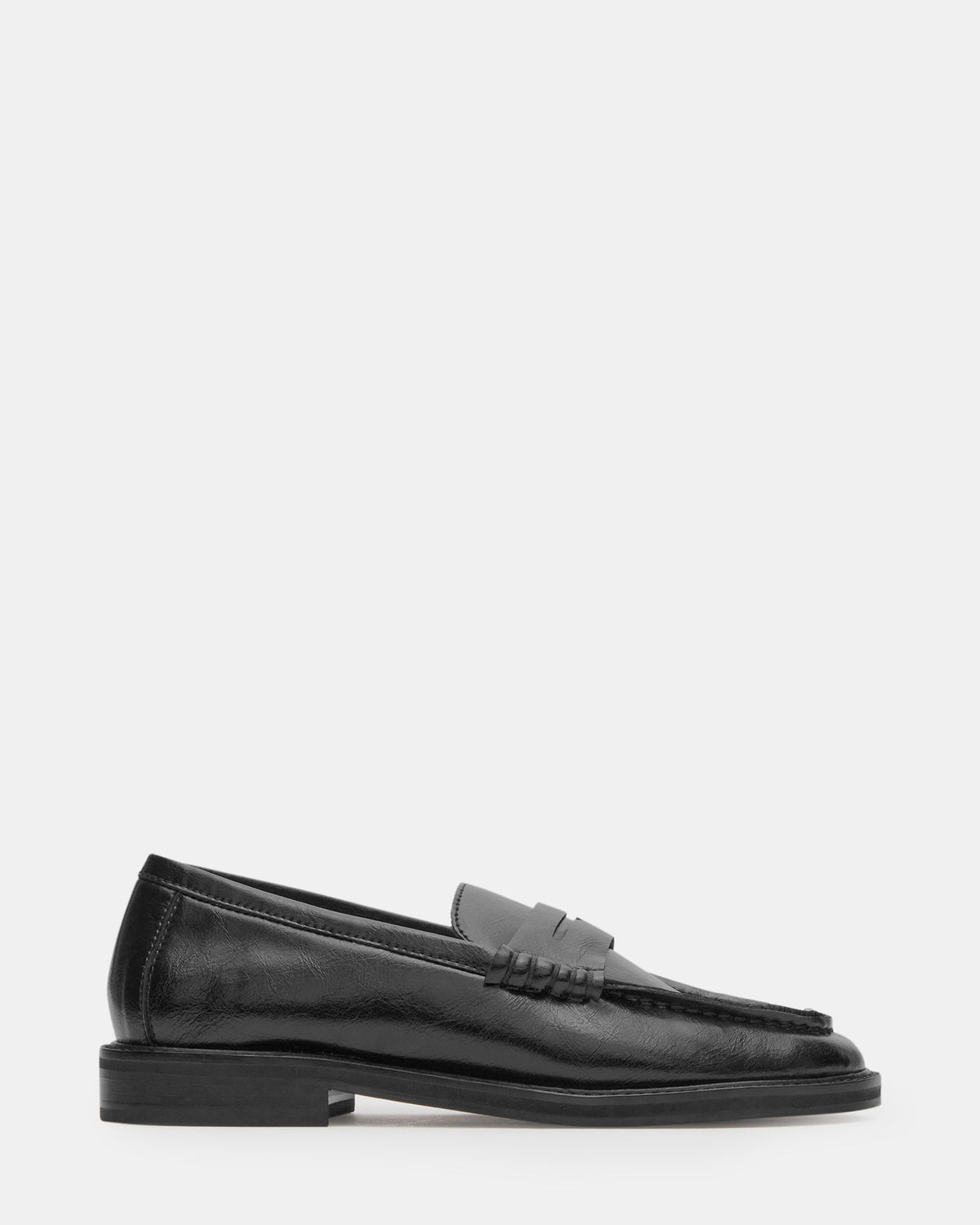 Steve Madden Madison - Black Leather