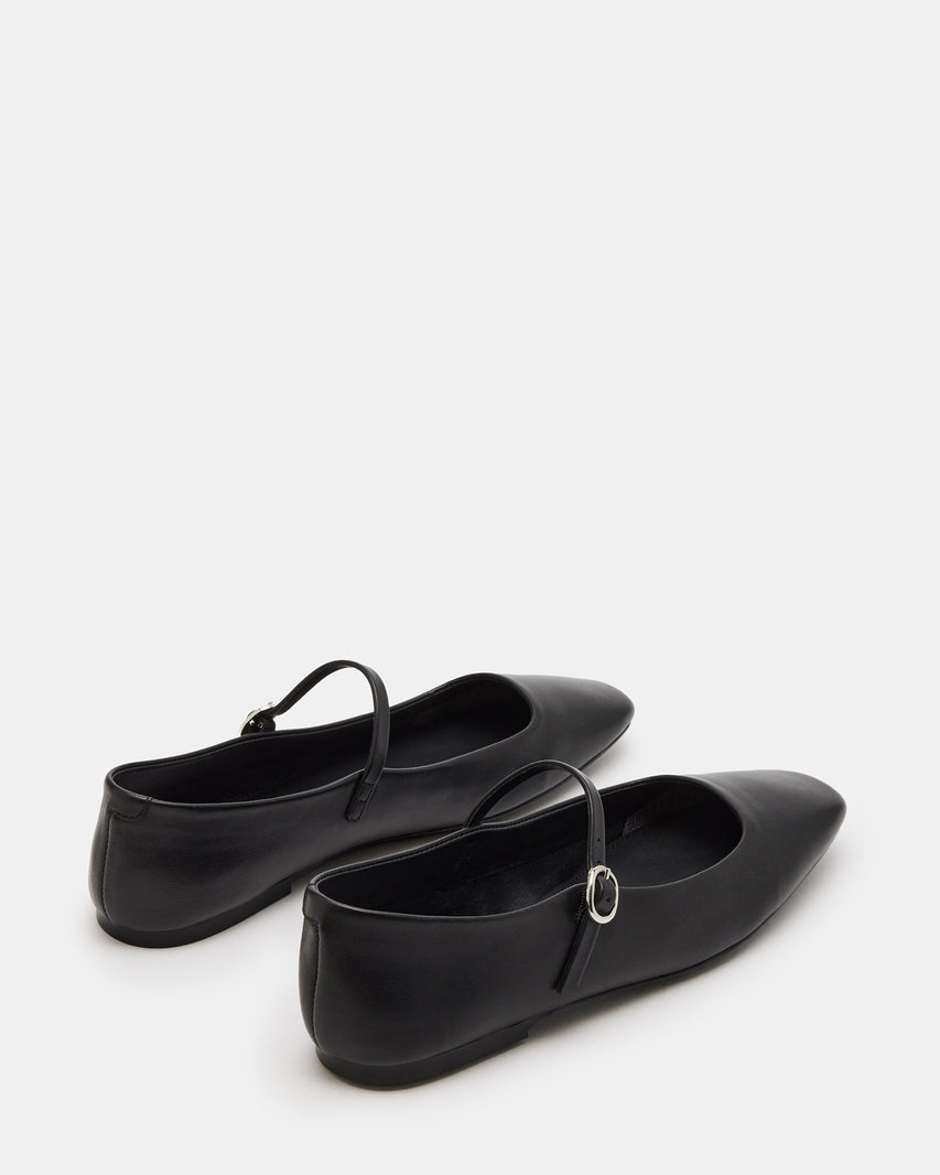 Steve Madden Maple - Black Leather