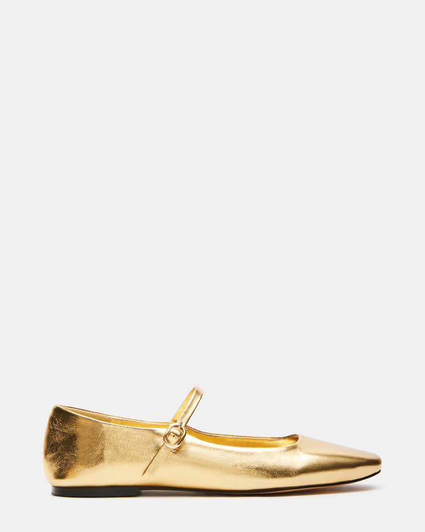 Steve Madden Maple - Gold Leather