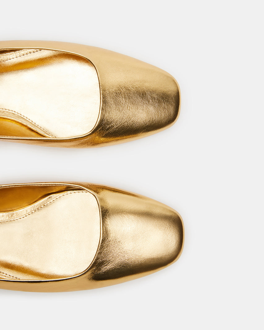 Steve Madden Maple - Gold Leather