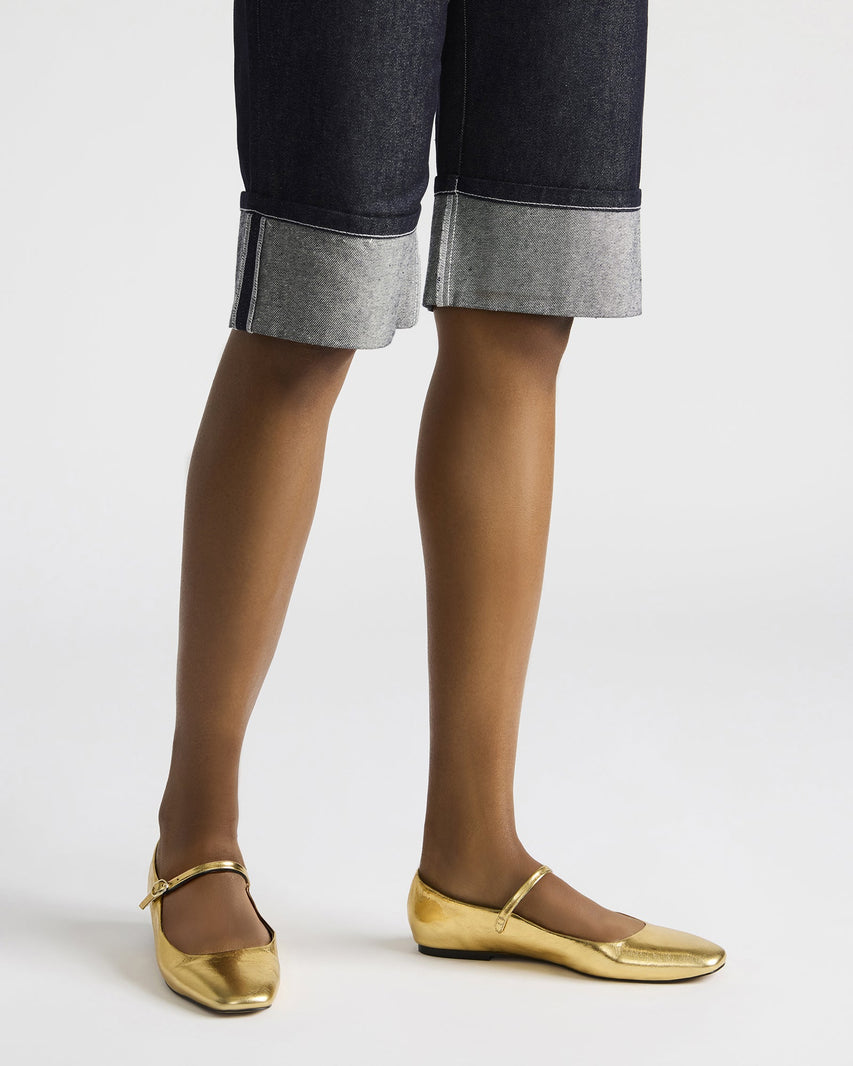 Steve Madden Maple - Gold Leather