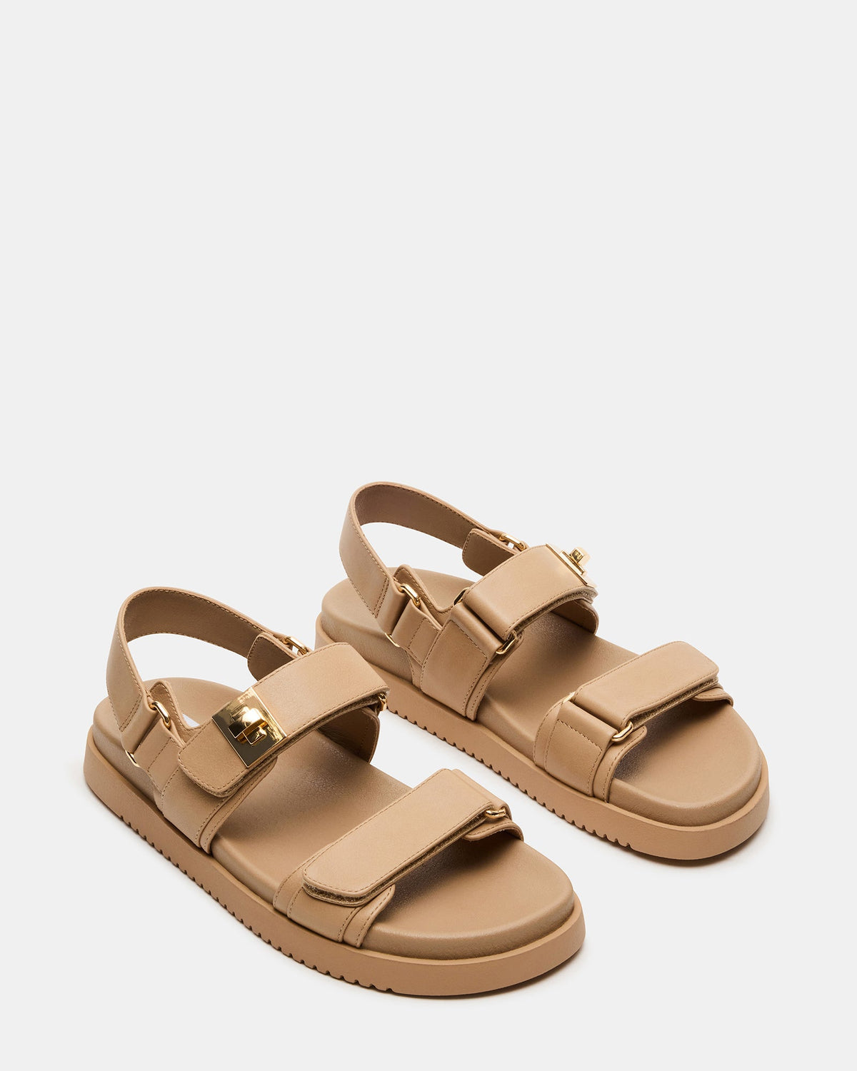 Steve Madden Mona Beige Leather - Beige Leather