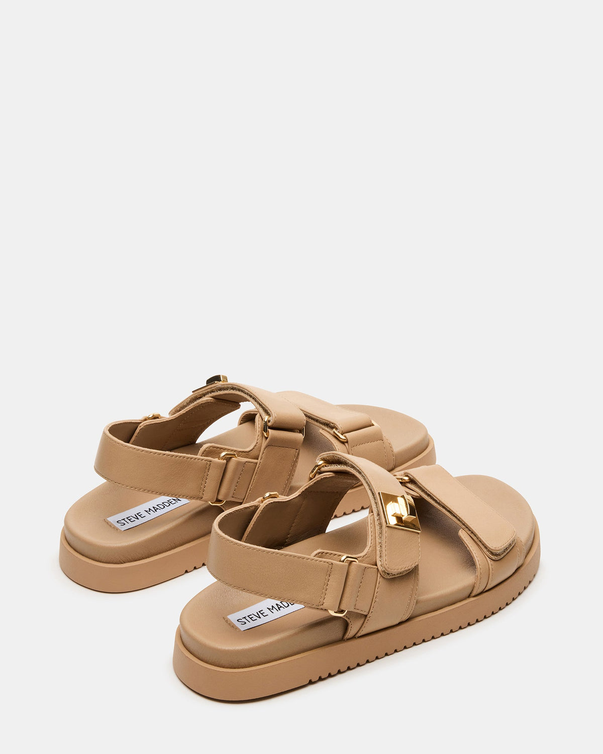 Steve Madden Mona Beige Leather - Beige Leather
