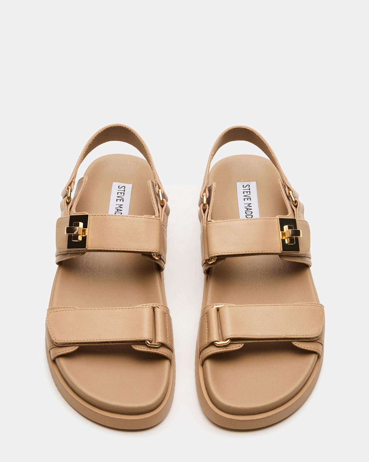 Steve Madden Mona Beige Leather - Beige Leather