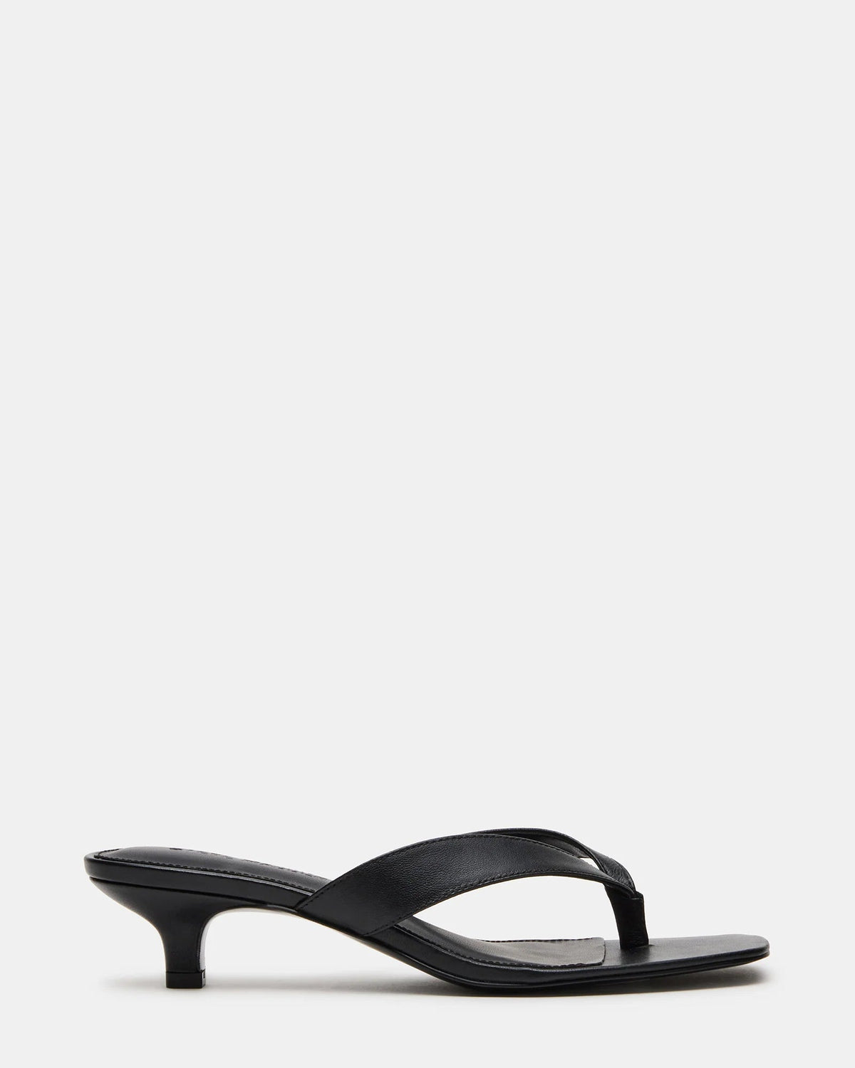 Steve Madden Tracie Black Leather- BLACK LEATHER