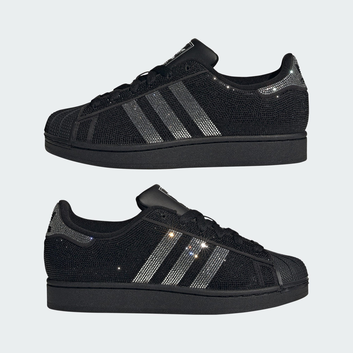 Adidas SUPERSTAR II | Women Core Black / Silver Metallic / Off White