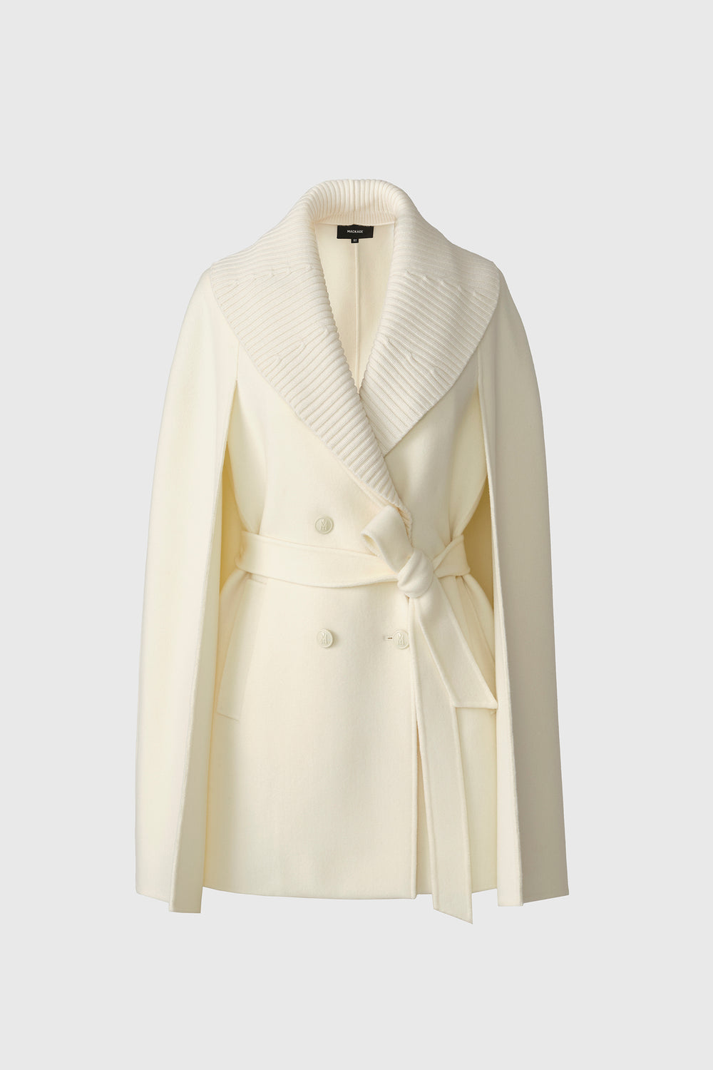 Mackage SUSIE Wool cape- Cream