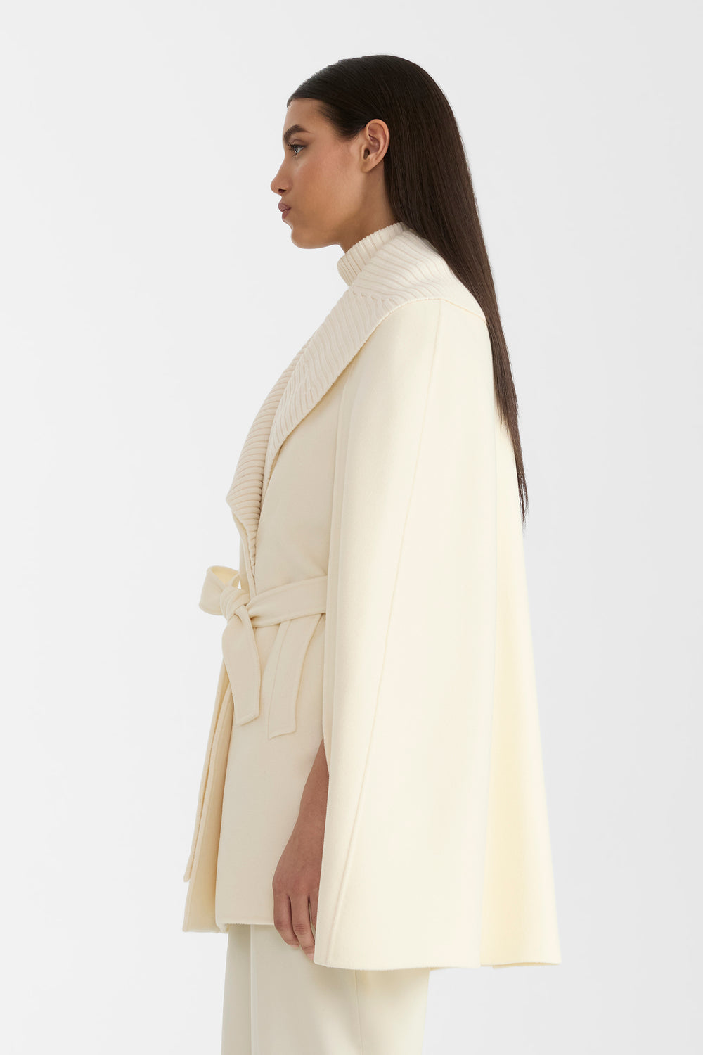 Mackage SUSIE Wool cape- Cream