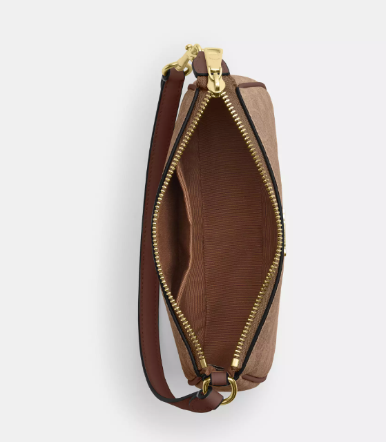 Coach Nolita 19 In Signature - Gold/Tan/Brown - Hemen Teslimde