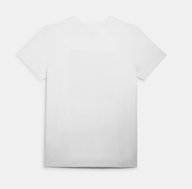 Coach Signature T Shirt In Organic Cotton