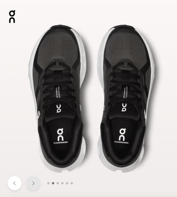 ON Cloud Women Cloudrunner 2 - Eclipse | Black