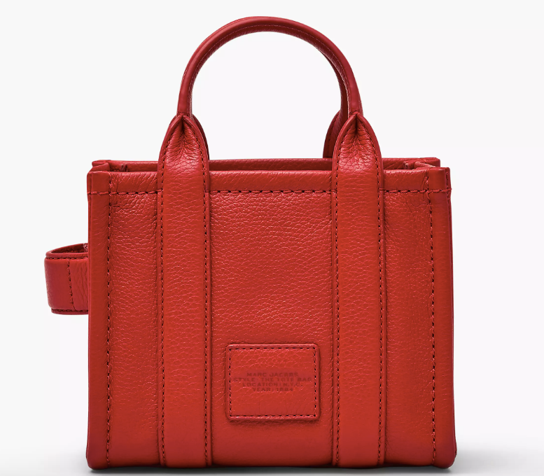 Marc Jacobs The Leather Crossbody Tote Bag - True Red – Kanadadan