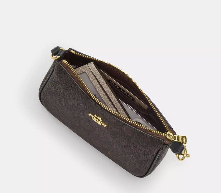 Coach Nolita 19 In Signature - Gold/Tan/Brown - Hemen Teslimde