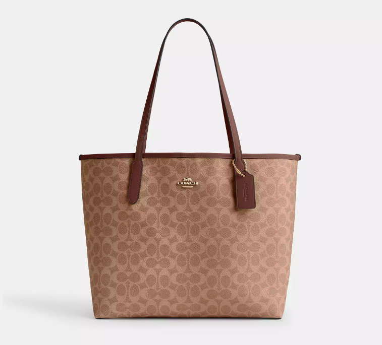 Coach City Tote In Signature Kadın Çanta