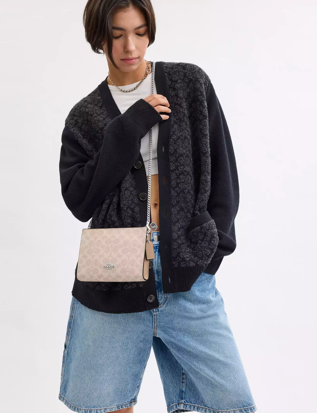 Coach Slim Crossbody  Deri Çanta