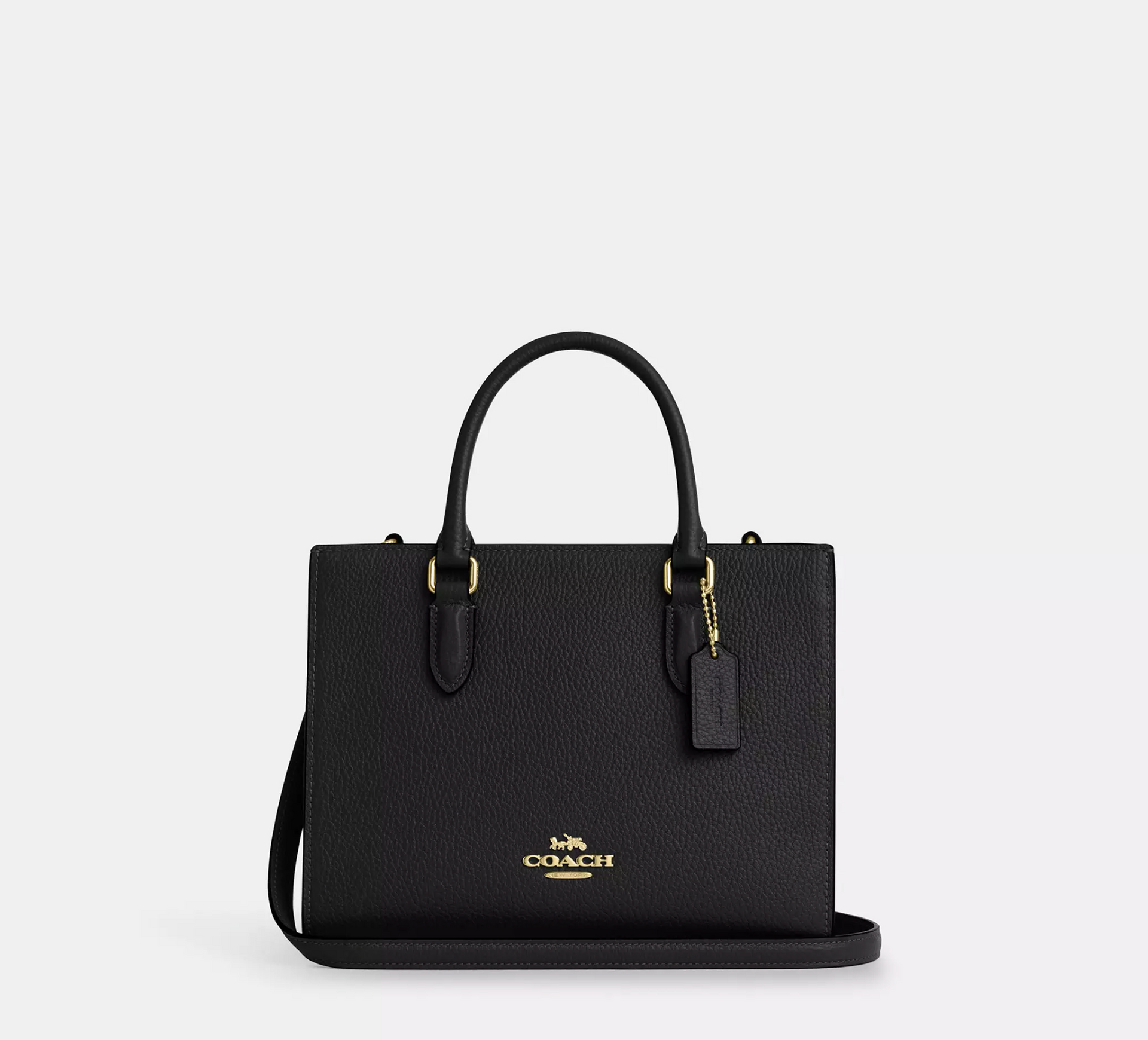 Coach Maggie Small Tote Bag - Gold/Black – Kanadadan Kapına