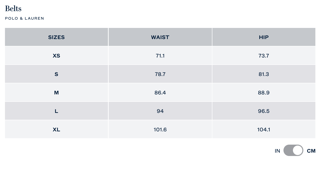 Ralph Lauren Reversible Pebbled Leather Wide Belt ( 4cm ) Refined Navy/Lauren Tan