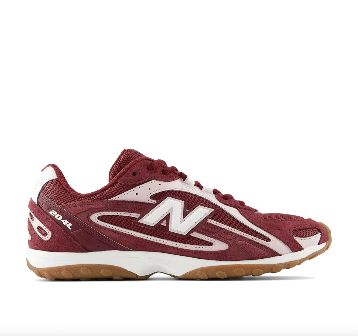 New Balance Mens 204L  - Burgundy / Stone Pink U204L6MW