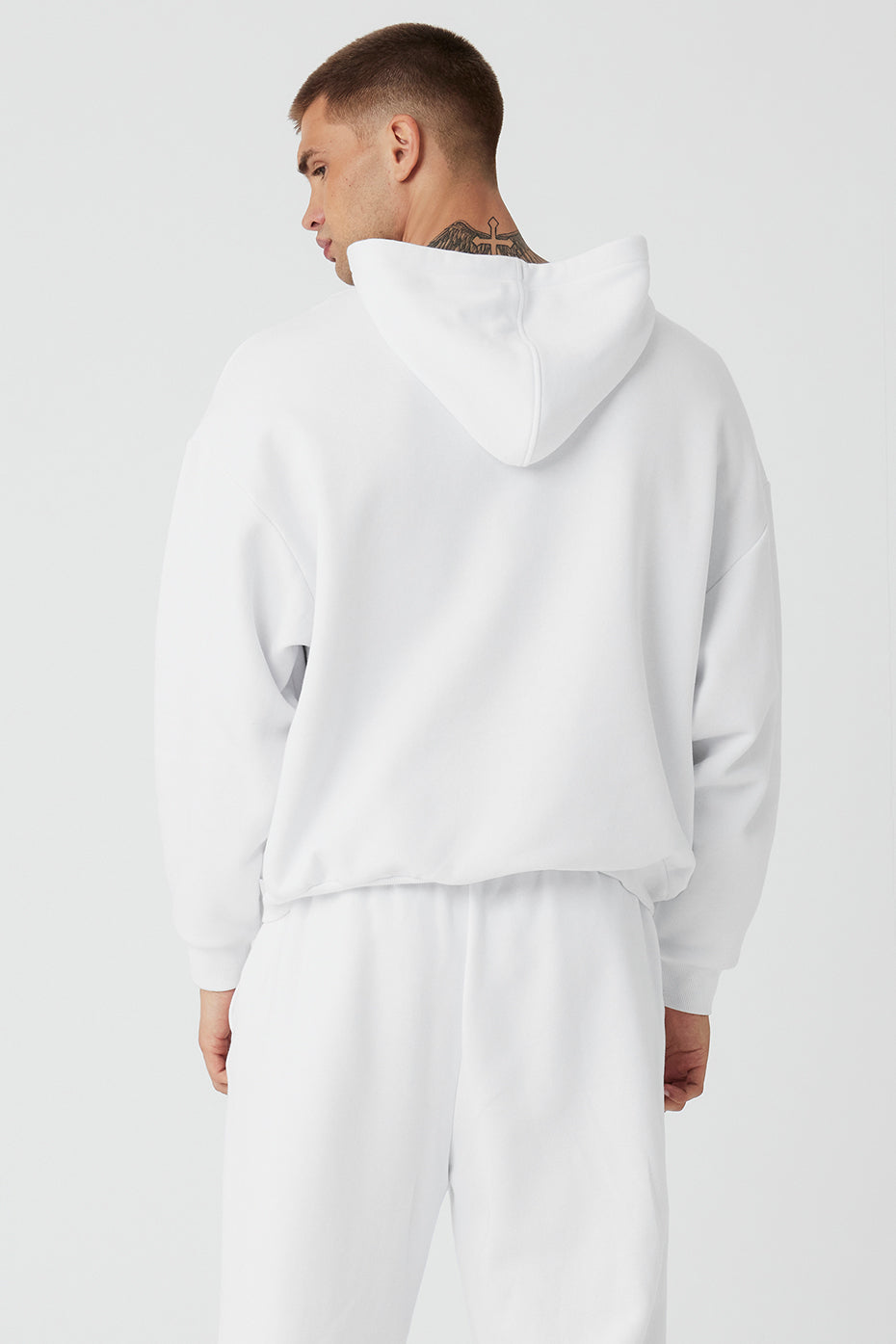 Alo Yoga Men's Accolade Hoodie White