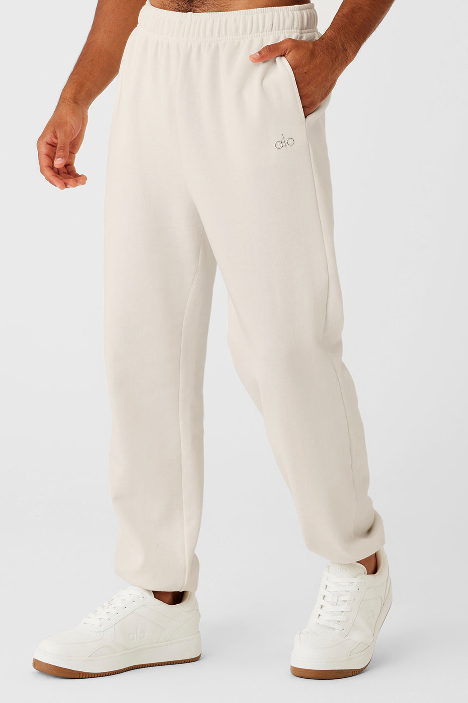 Alo Yoga Men Accolade Sweatpant  -  Bone