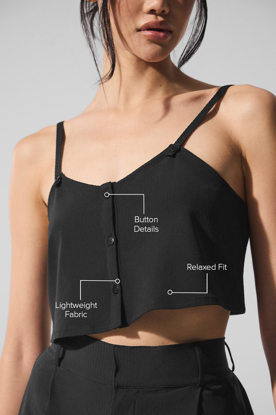 Alo Yoga Dreamscape Tank-Black