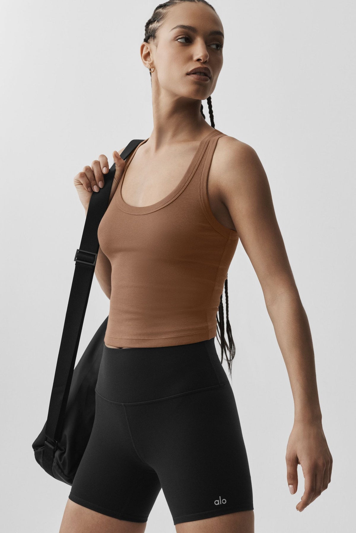 Alo Yoga Timeless Tank-Sun Kissed Brown